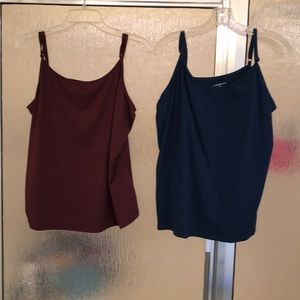 2 Lane Bryant camisoles